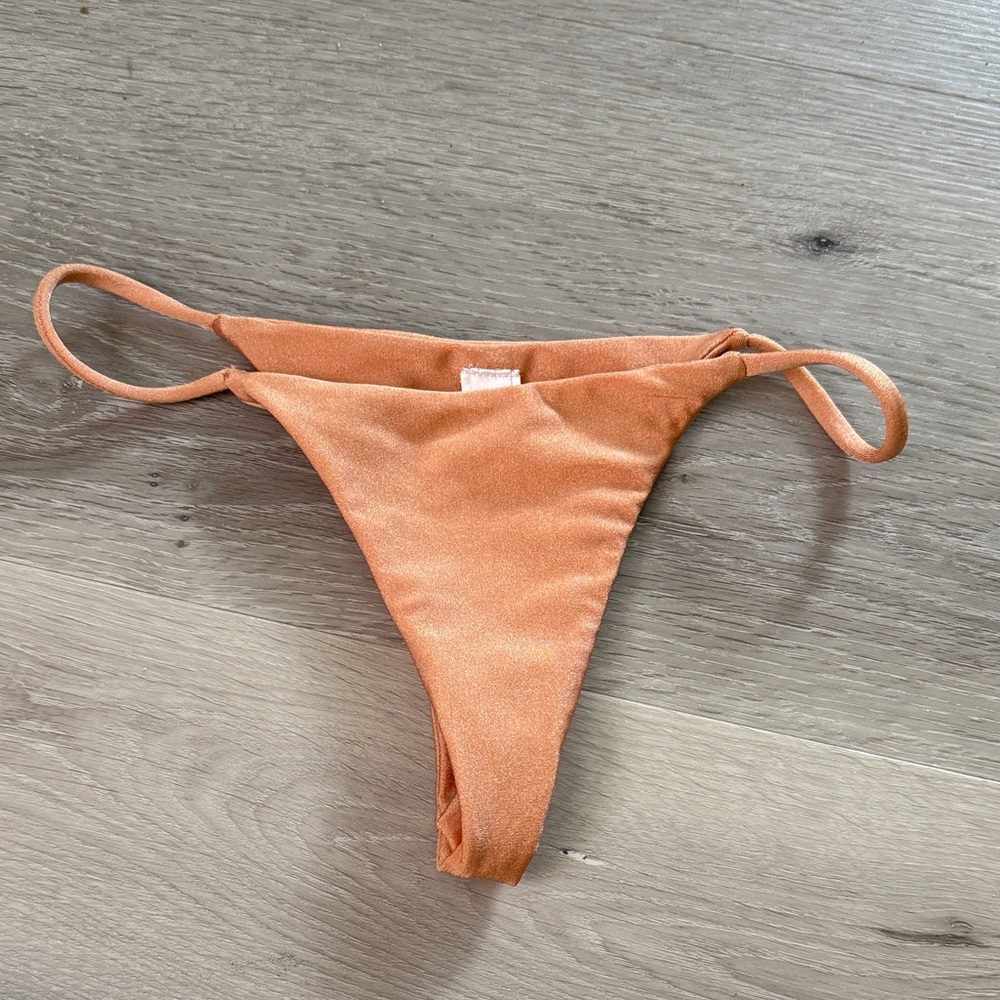 Andi Bagus Orange Bikini Bottom
